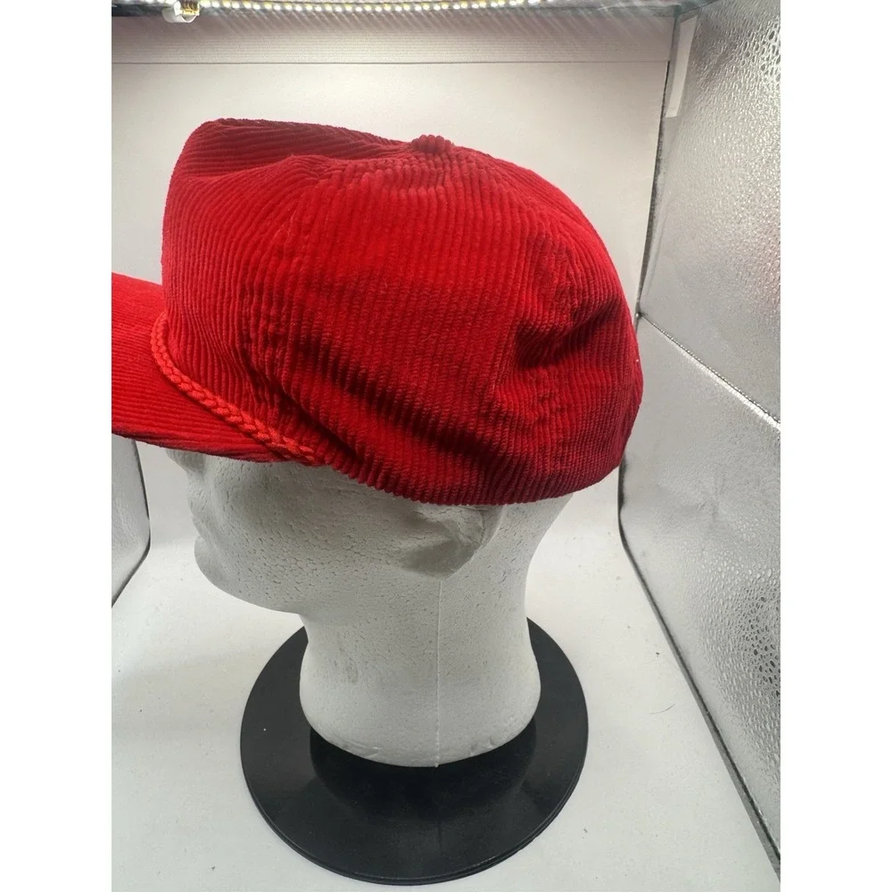Vintage Diamond Head Volcano Red Cuordory Hat Baseball Strap Cap